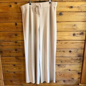 Spanx Airluxe Wide Legged Pant Size 3X Tan